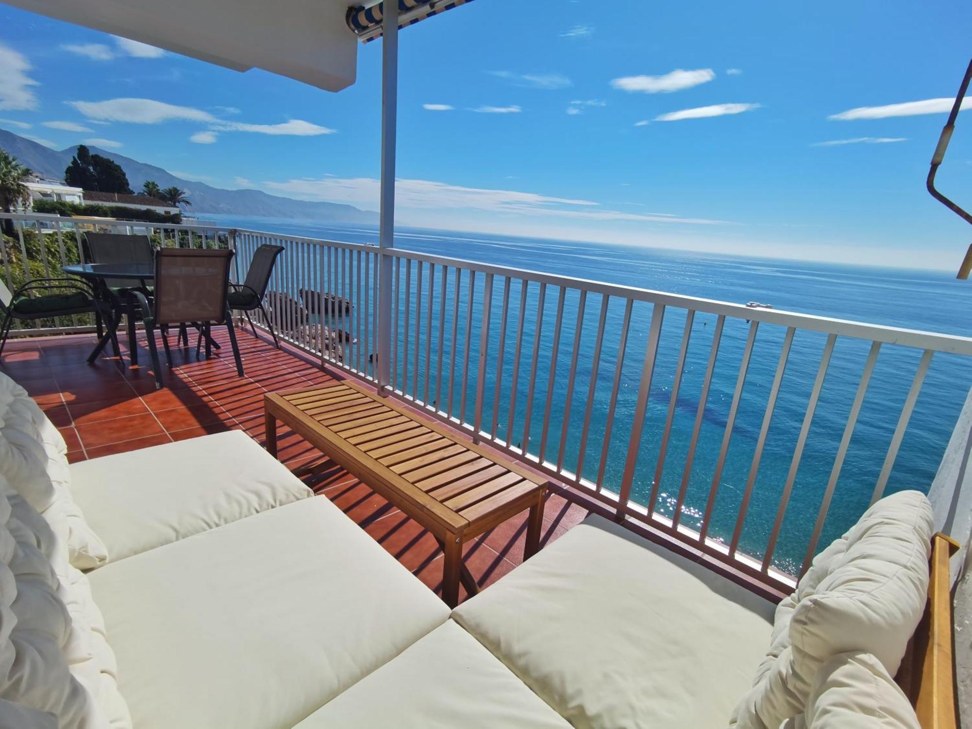 Carabeo Vista Mar Apartman Nerja Kültér fotó